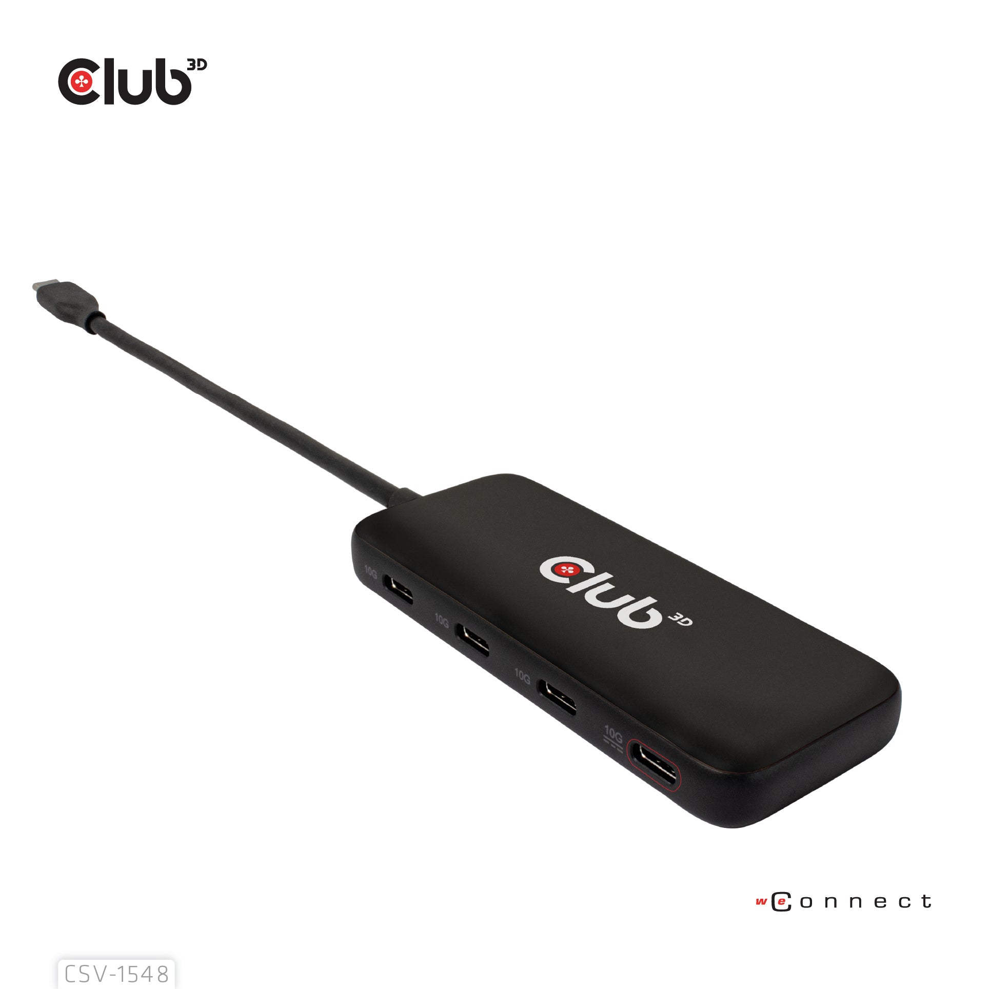 CLUB3D Club 3D CSV-1548 USB-Hub – 4× USB-C