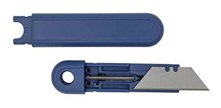 Wedo 76 9811 – Abbrechmesser, Kunststoff, einziehbar, blau