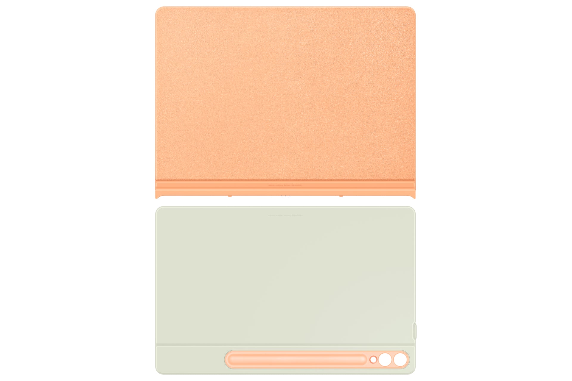 Samsung Smart Book Cover EF-BX810 Notebook-Schutzhülle – für Tablets bis 12,4", Kunststoff, Orange