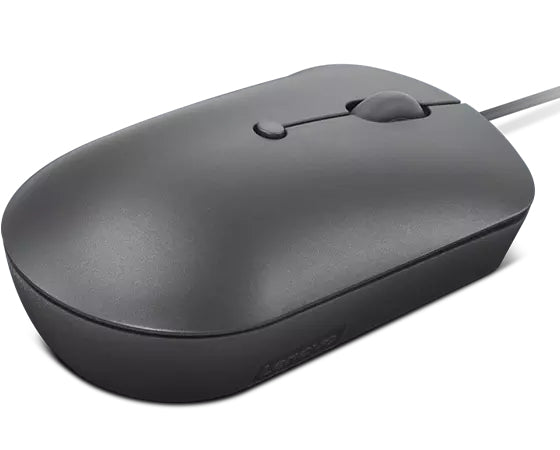 Lenovo 540 – Maus – Kabelgebunden (USB-C), beidhändig, Grau