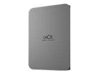 LaCie Mobile Drive Secure Speichergerät – 2 TB, USB 3.1 Typ-C, 2,5" Space Grey