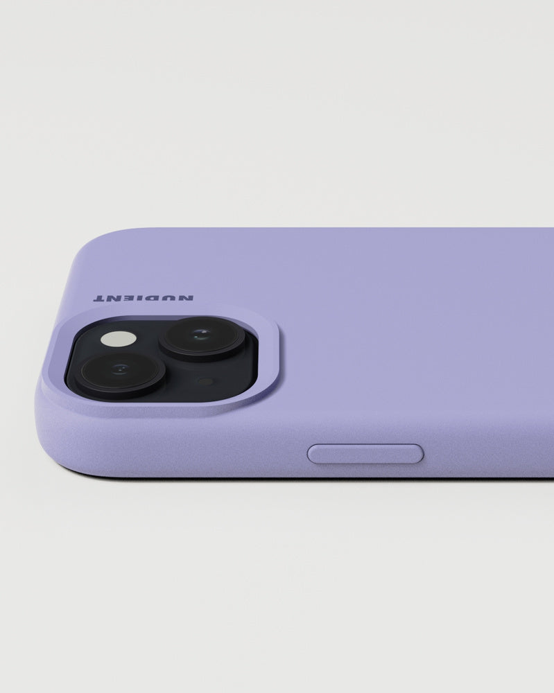 Nudient – Backcover Base Case – für Apple iPhone 15 Plus – violett