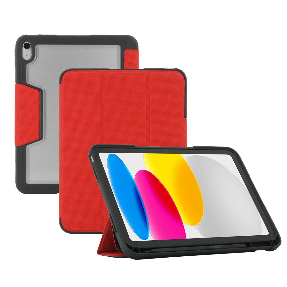Mobilis Tablet-Hülle für Apple iPad 11" (11. Gen.) und Apple iPad 10,9" (10. Gen.) – Schwarz