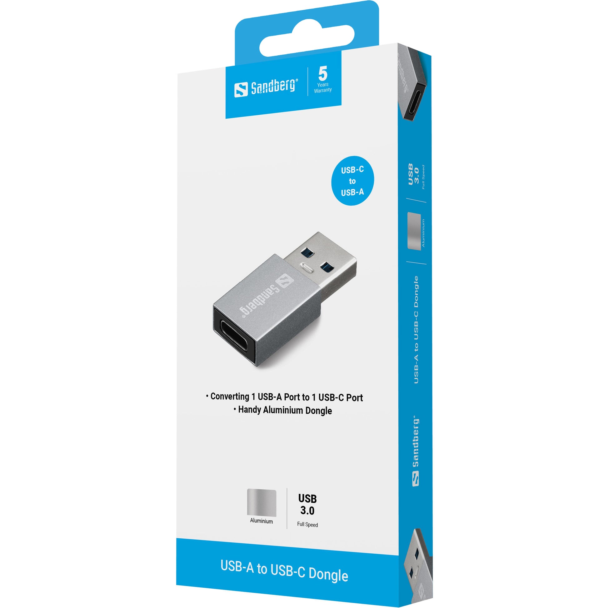 Sandberg USB-A auf USB-C Adapter