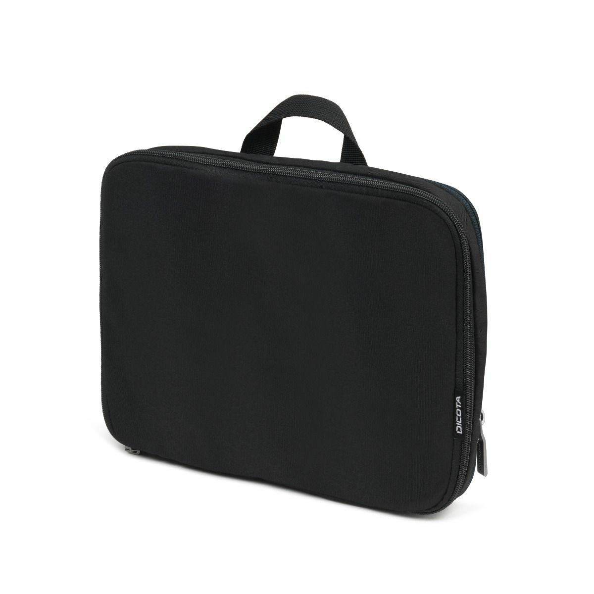 DICOTA Reissverschlusstasche – Reissverschluss – 30 × 22 × 6 cm – Schwarz – Polyethylenterephthalat (PET)