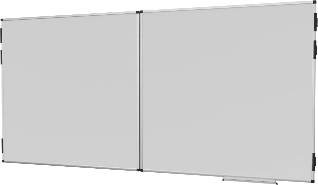 Legamaster Unite Plus Klapptafel – Emaille, magnetisch, beidseitig – 200 × 100 cm