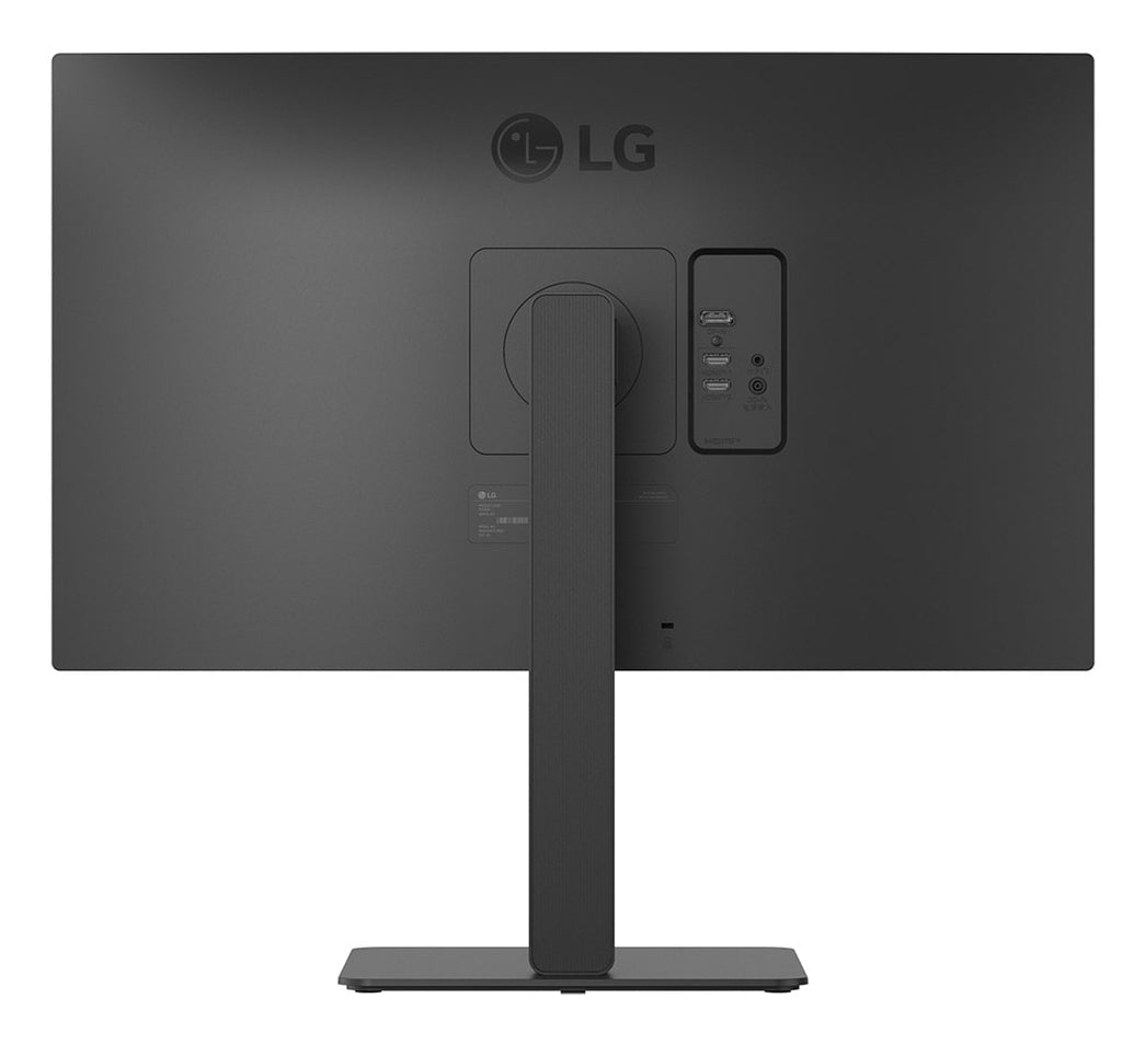 LG 27BA45U-B – Monitor, 27", IPS, 60 Hz, 300 cd/m², 2× HDMI, DisplayPort, 3× USB 3.0, VESA 100 × 100, Schwarz