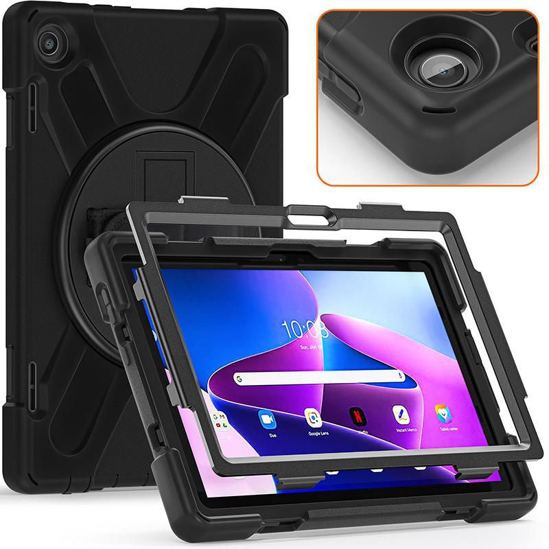 eSTUFF Tablet-Hülle für Lenovo Tab M10 (3. Gen.) 10,1" – Schwarz