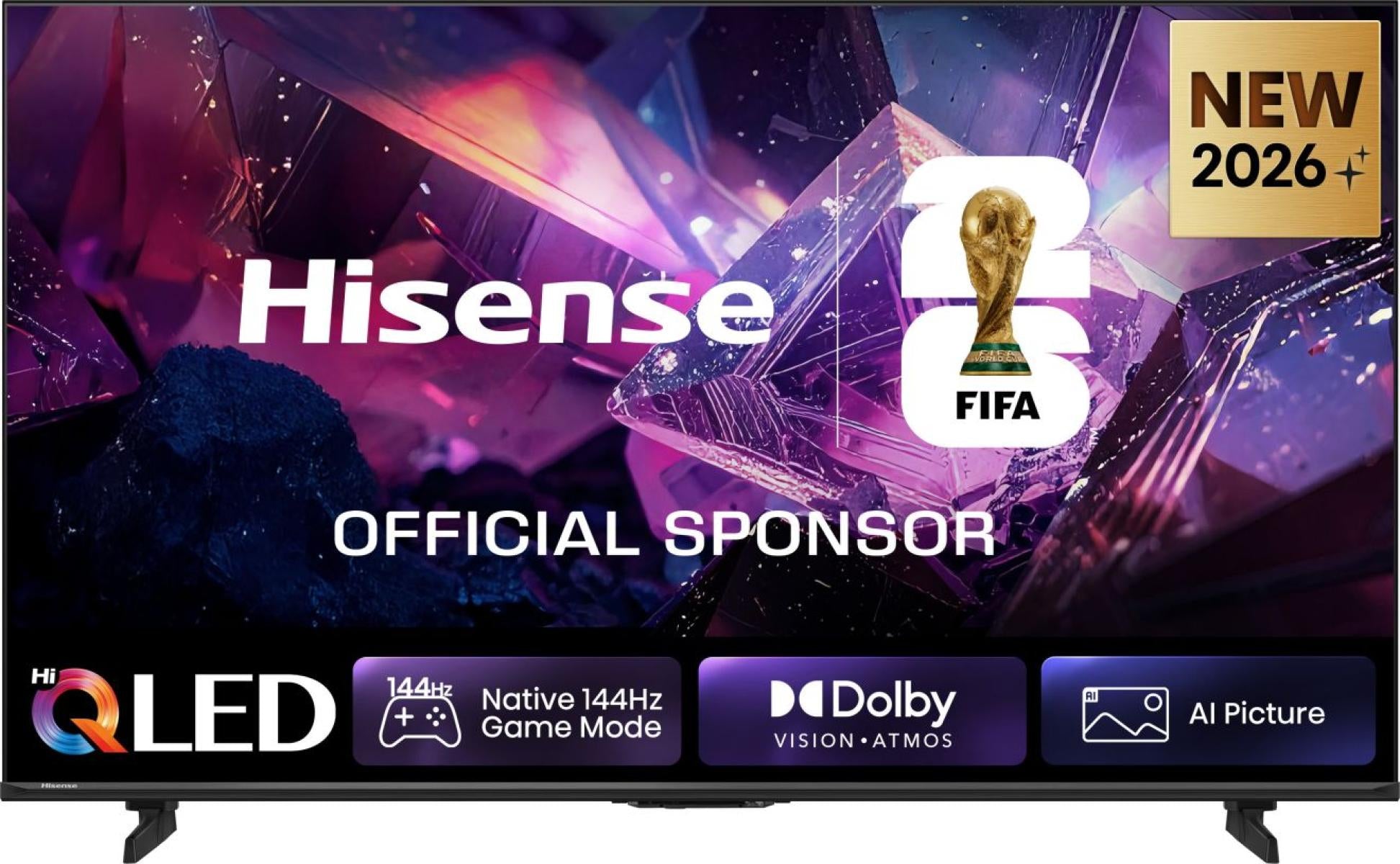 Hisense 50E7S PRO – 50" QLED Fernseher – 4K UHD – QLED – VIDAA U9 – 144 Hz – 350 cd/m² – Dolby Vision