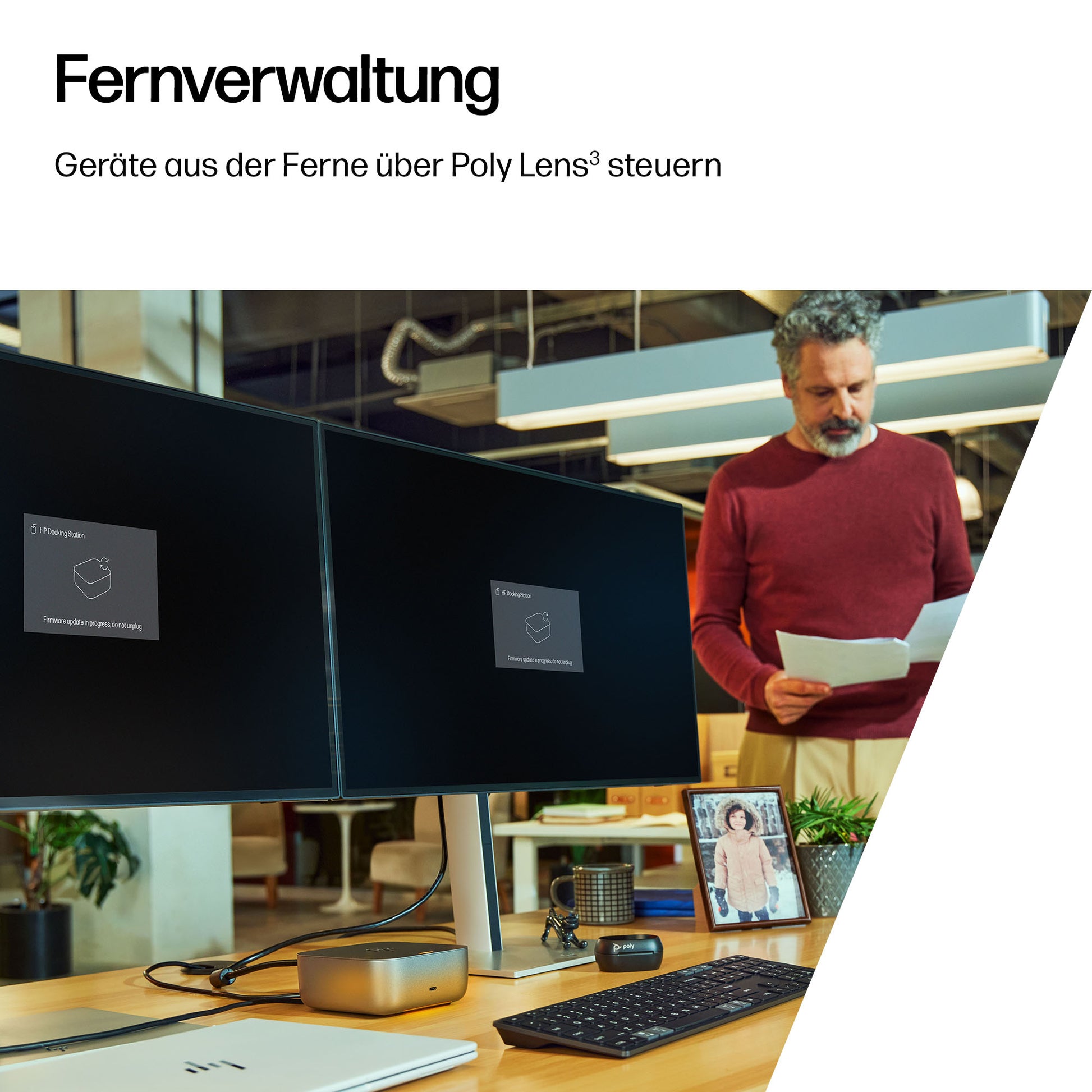 HP G6 Dockingstation – Thunderbolt 4, 1× HDMI, 3× USB-A, 2× USB-C, 100 W PD, 2.5GbE, für Windows/macOS/Linux