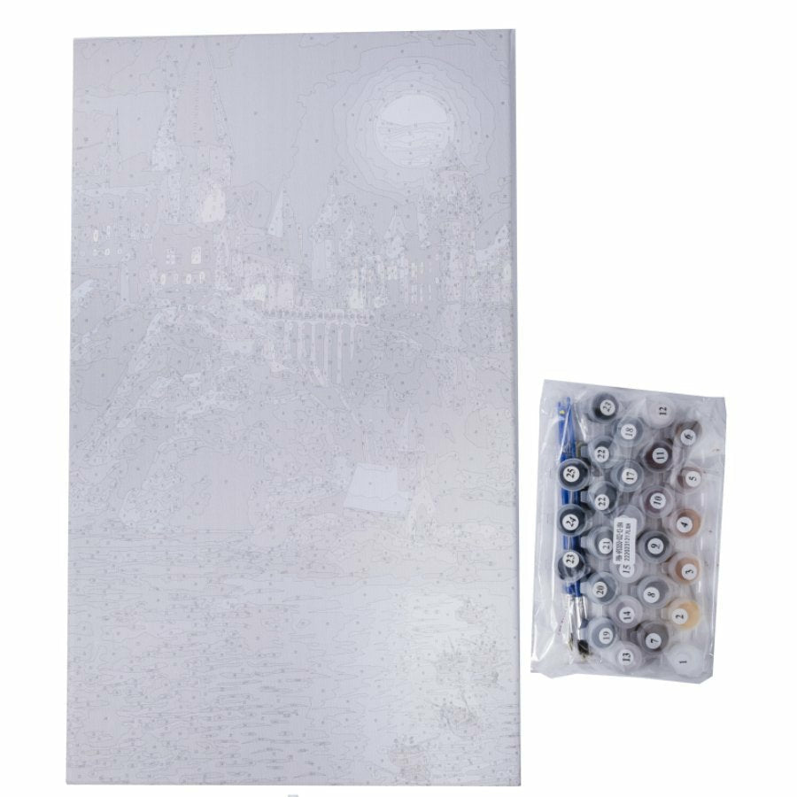 CRAFT Buddy Malen-nach-Zahlen-Set – Harry Potter – 30 × 50 cm – ab 8 Jahren