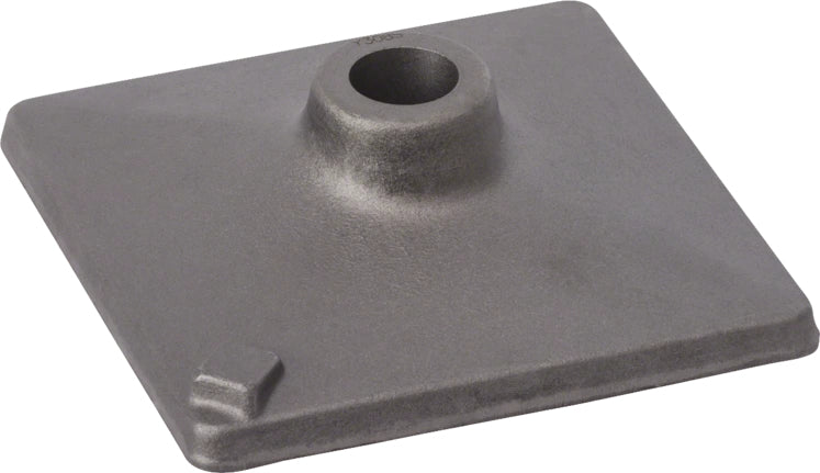 Bosch Professional – Stampfplatte mit Drehhammer, 150 mm × 150 mm, grau