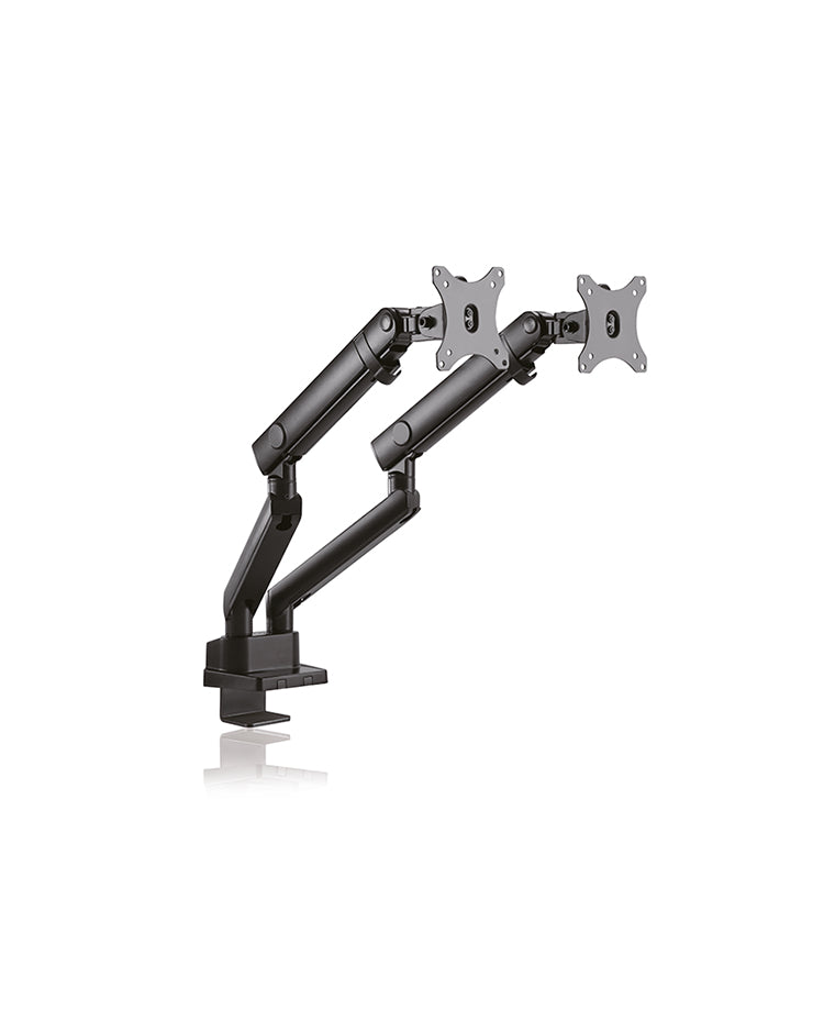 ICY BOX IB-MS314-T – Tischhalterung, Dual, Tischklemme, bis 32", VESA 75 × 75/100 × 100 mm, 16 kg