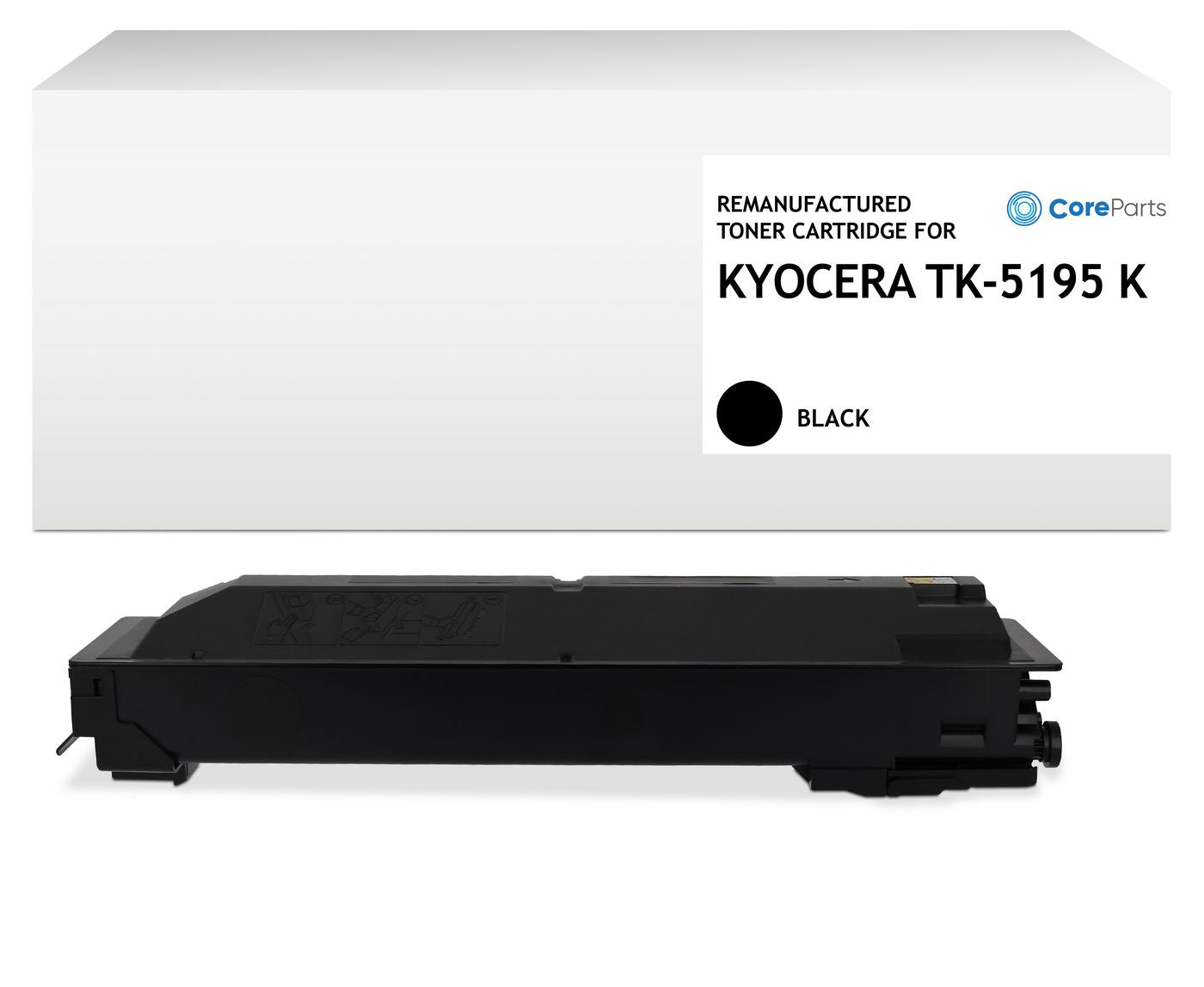 CoreParts Toner – Schwarz, 15000 Seiten – für Kyocera