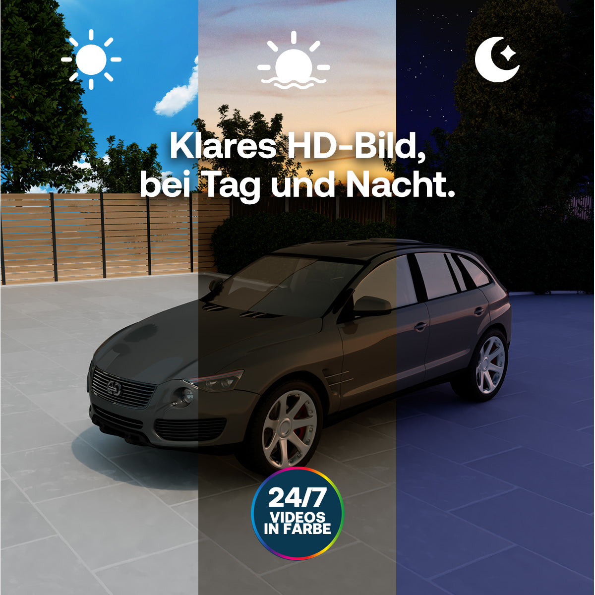 Arlo Essential3 VMK2280 Wildkamera – 2 MP, Reichweite 5 m, IP65, Weiss