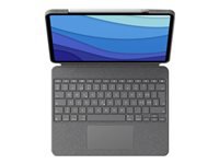 Logitech Combo Touch – iPad Pro 11", Trackpad, Sand