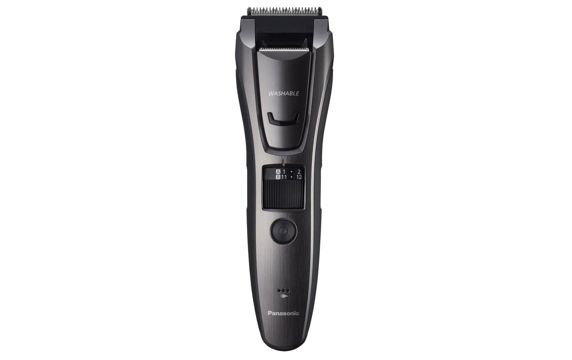 Panasonic Bart-/Haarschneider ER-GB80-H503 – Nass & trocken, 39 Längenschritte – 50 min Akku – Anthrazit
