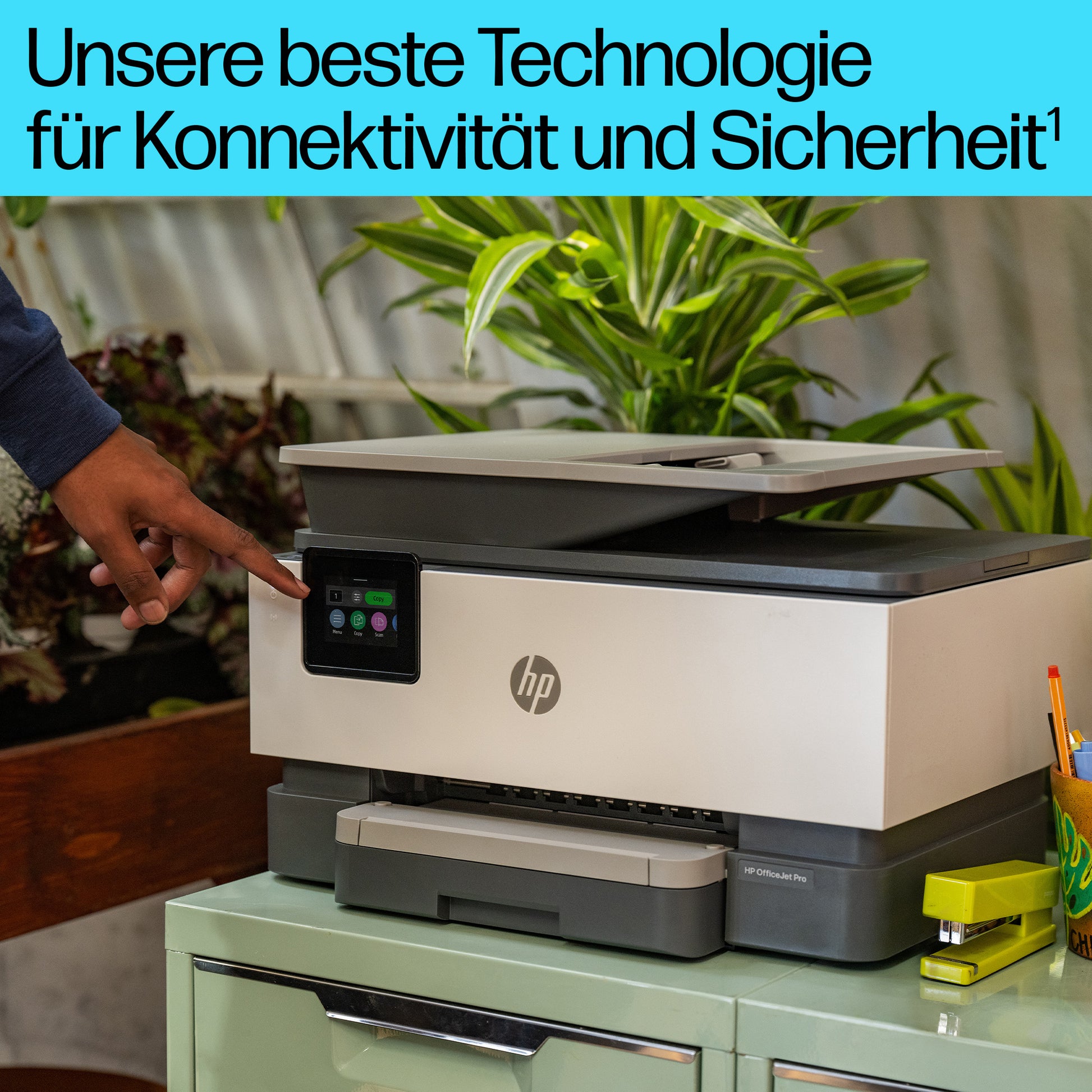 HP Officejet Pro 9120E – Farbiges Tintenstrahl-MFP, 4-in-1