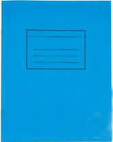 Elco Schulheft – A4 – kariert – 24 Blatt – blau, 10 Stück