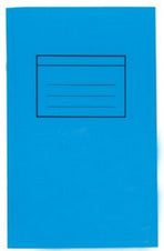 Elco Schulheft – 110 × 175 mm – 24 Blatt – 70 g/m² – Abgerundete Ecken, Blau, 20 Stück
