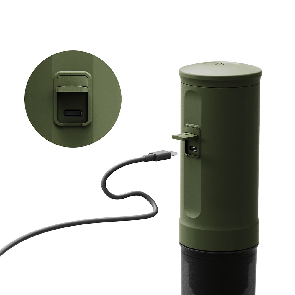 Outin Nano Kapselmaschine – für Nespresso und andere, 0,1 l, grün