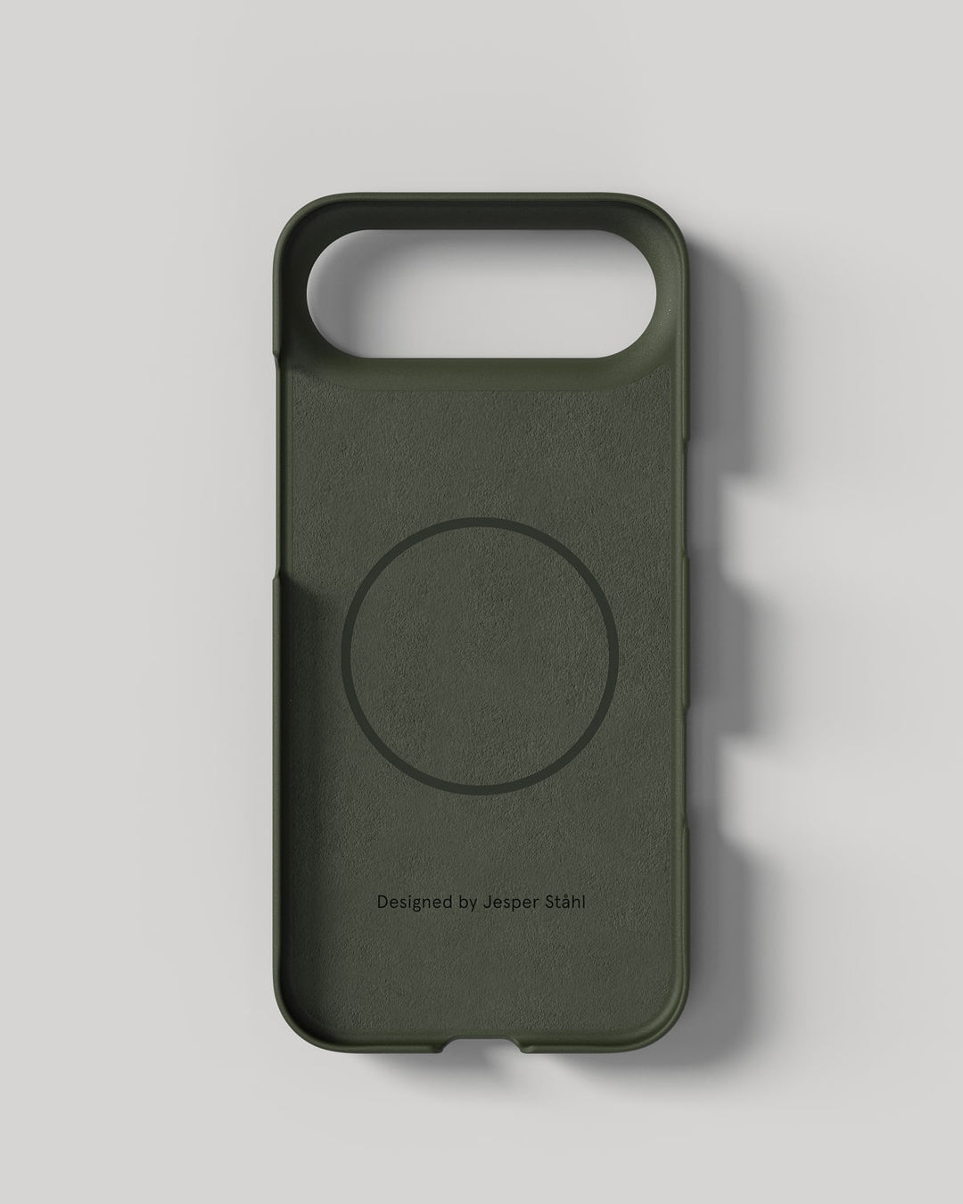 Nudient – Backcover – für Apple iPhone 17 Air – dunkelgrün – MagSafe-kompatibel