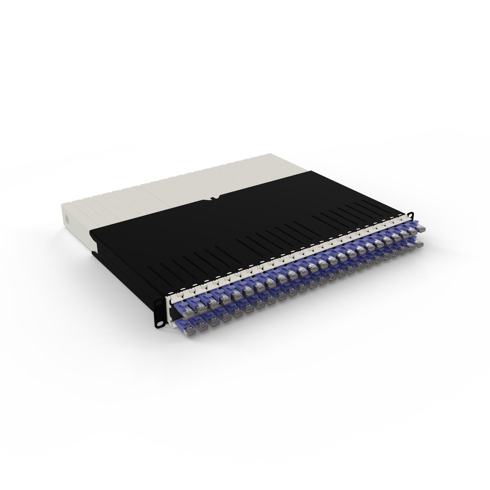 Patchbox Netzwerkkabel – Violett, geschirmt