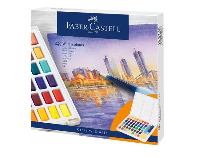 Faber-Castell Deckfarbkasten – 48 Farben