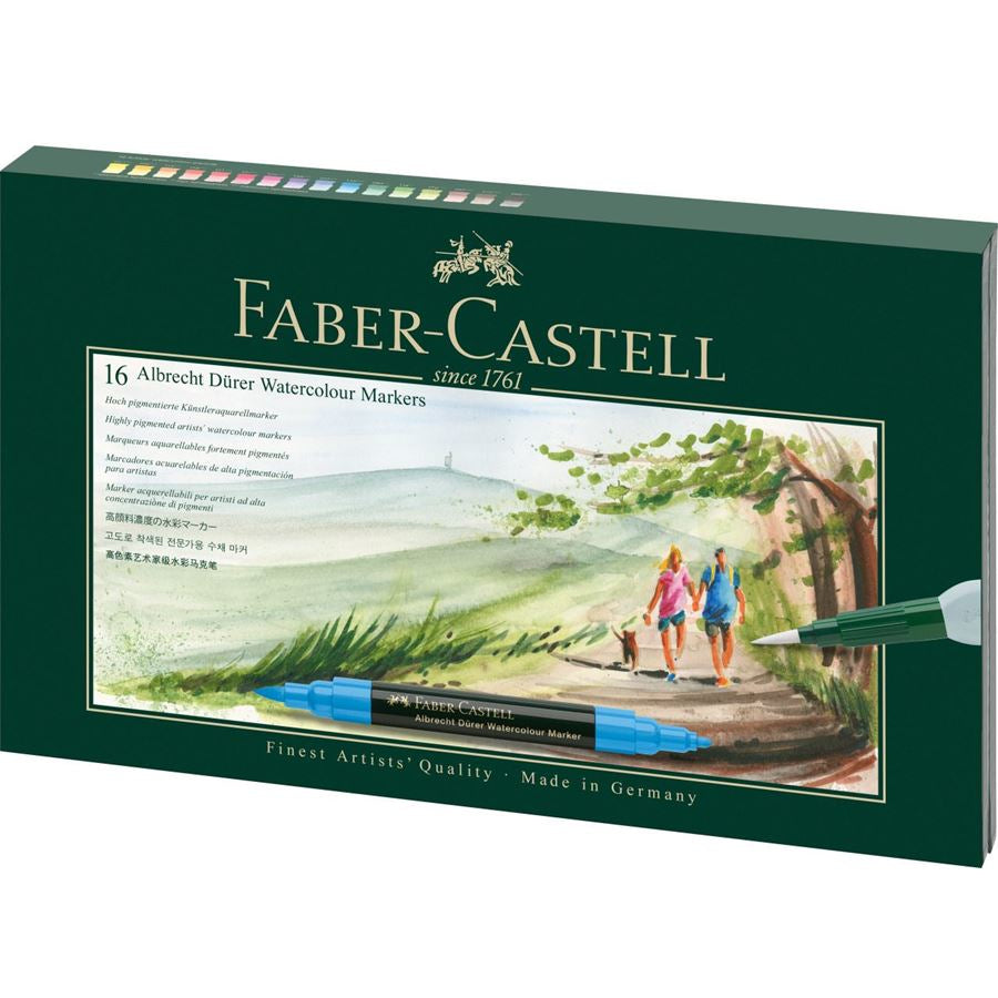 Faber-Castell Aquarellbuntstift Mehrfarbig – rund