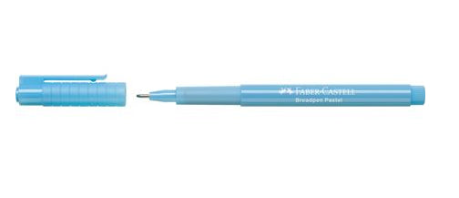 Faber-Castell Broadpen 1554 Fineliner – 0,8 mm, blau, dokumentenecht