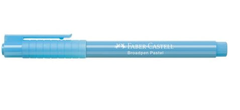 Faber-Castell Broadpen 1554 Fineliner – 0,8 mm, blau, dokumentenecht
