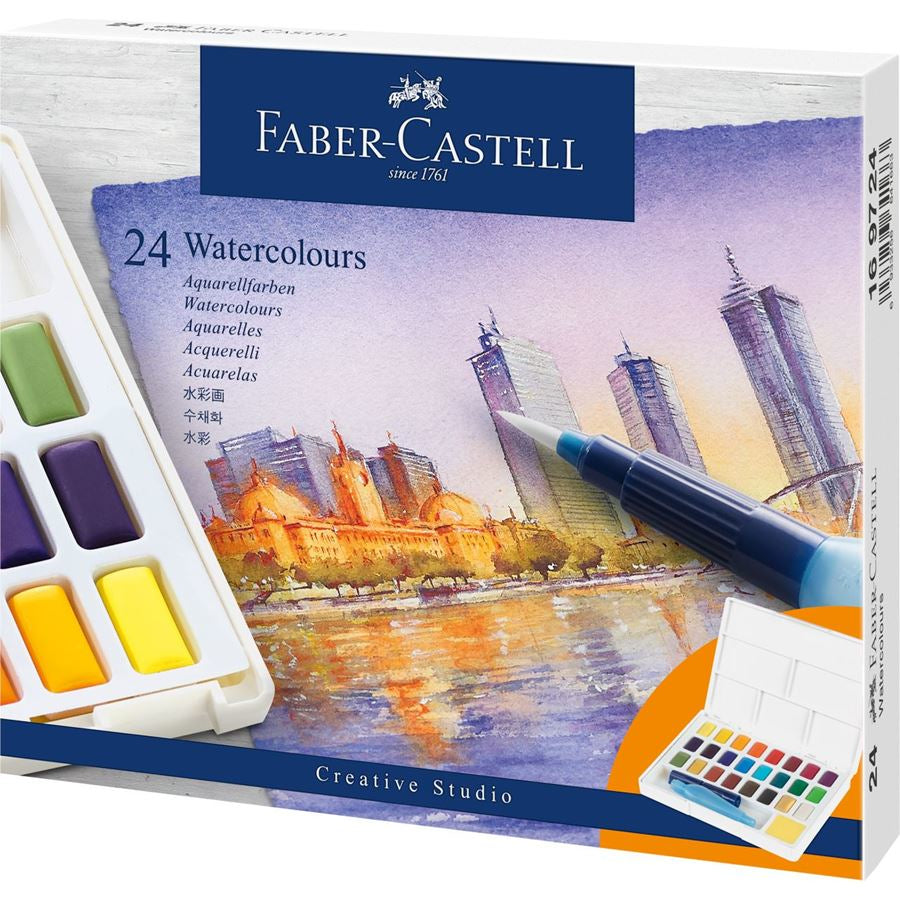 Faber-Castell Deckfarbkasten – 24 Farben