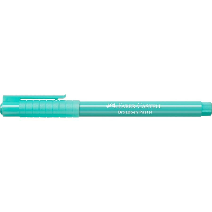 Faber-Castell Broadpen 1554 Fineliner – 0,8 mm, türkis, dokumentenecht