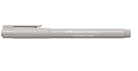 Faber-Castell Broadpen 1554 Fineliner – 0,8 mm, grau, dokumentenecht