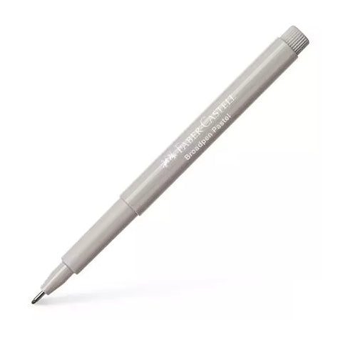 Faber-Castell Broadpen 1554 Fineliner – 0,8 mm, grau, dokumentenecht