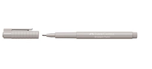 Faber-Castell Broadpen 1554 Fineliner – 0,8 mm, grau, dokumentenecht