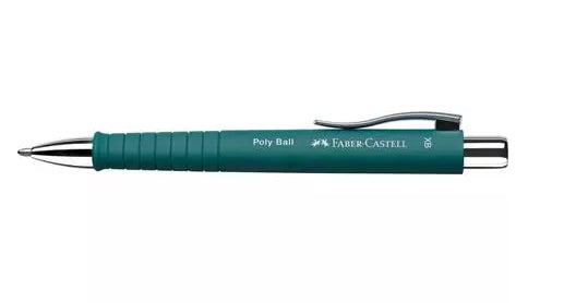 Faber-Castell Kugelschreiber – Smaragdgrün, Kunststoff