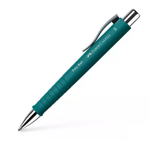Faber-Castell Kugelschreiber – Smaragdgrün, Kunststoff
