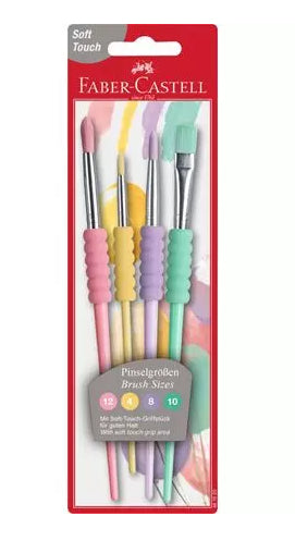 Faber-Castell Künstlerpinsel – 4er-Pack