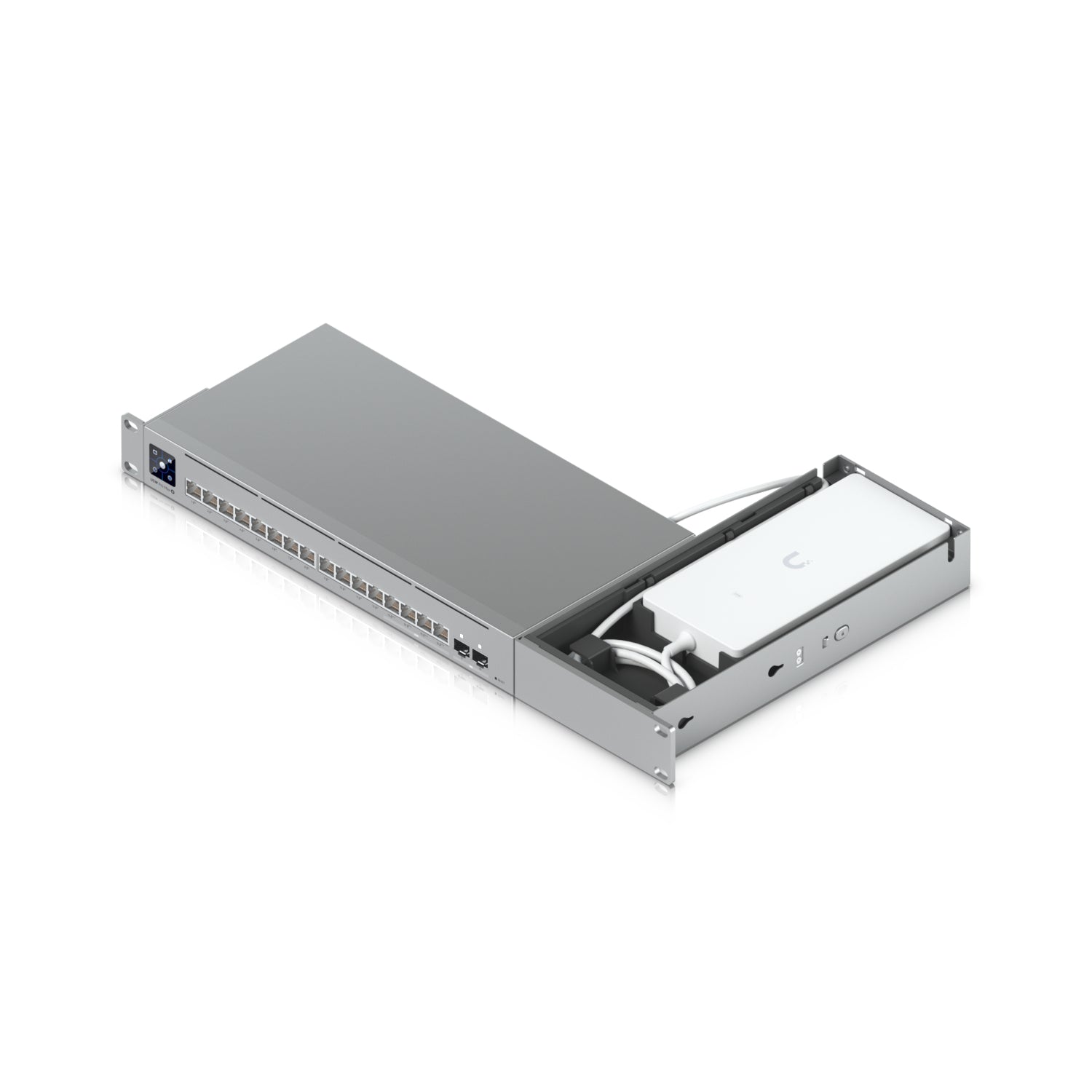 Ubiquiti UACC-Pro-Max-16-RM – Montagehalterung – für USW-Pro-Max-16, USW-Pro-Max-16-PoE (180W), Schwarz