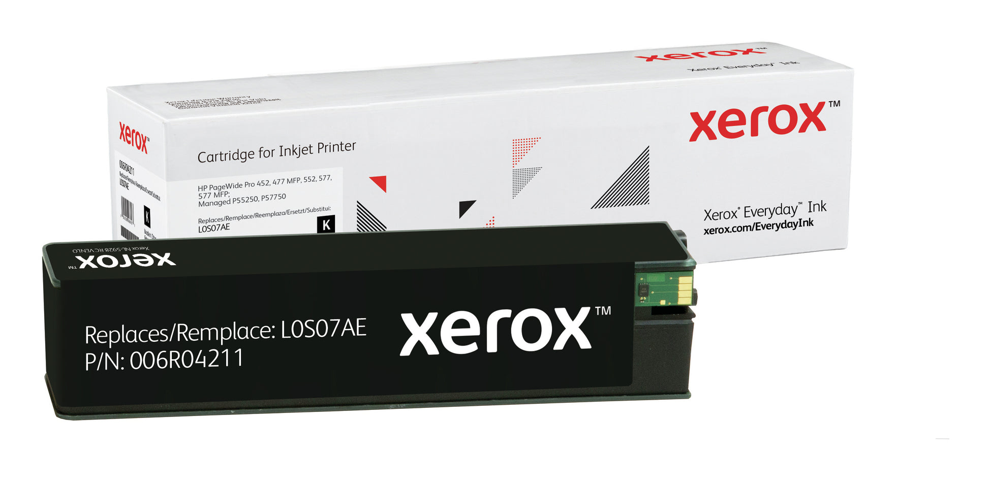 Xerox Tintenpatrone L0S07AE, Schwarz, kompatibel – für HP PageWide Pro 452/477