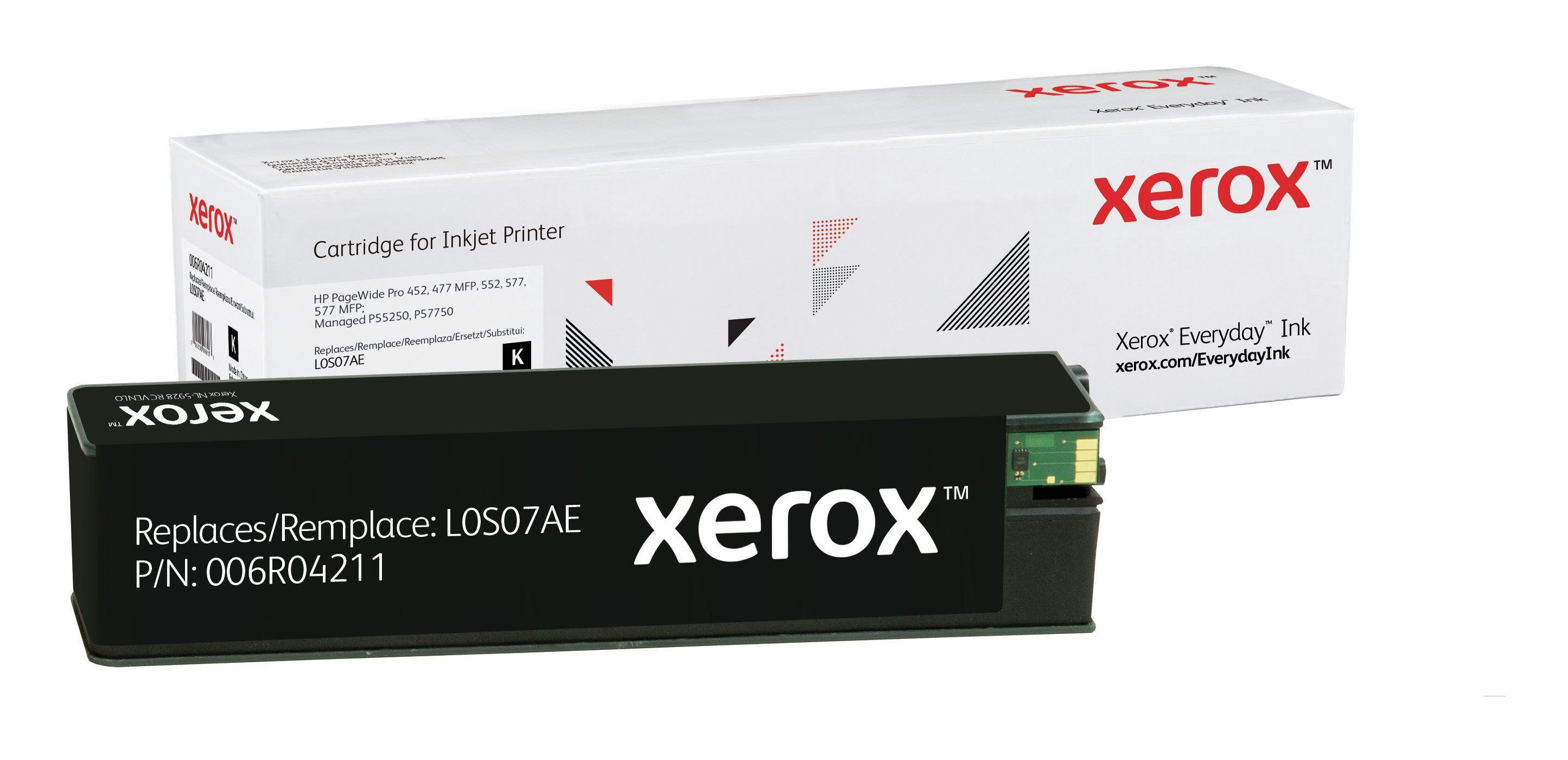 Xerox Tintenpatrone L0S07AE, Schwarz, kompatibel – für HP PageWide Pro 452/477