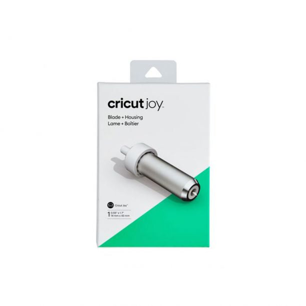 Cricut Ersatzklinge 14 × 43 mm, Kunststoff/Metall, Silber – für Joy