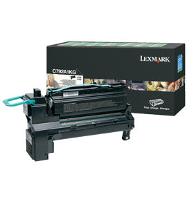 Lexmark Toner – Schwarz, 6000 Seiten