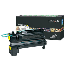 Lexmark Toner - Gelb, 6000 Seiten