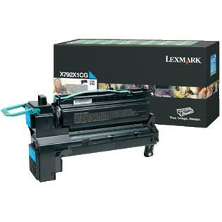Lexmark Toner – cyan, 20000 Seiten – für Farb-Laserdrucker/Multifunktionsgeräte