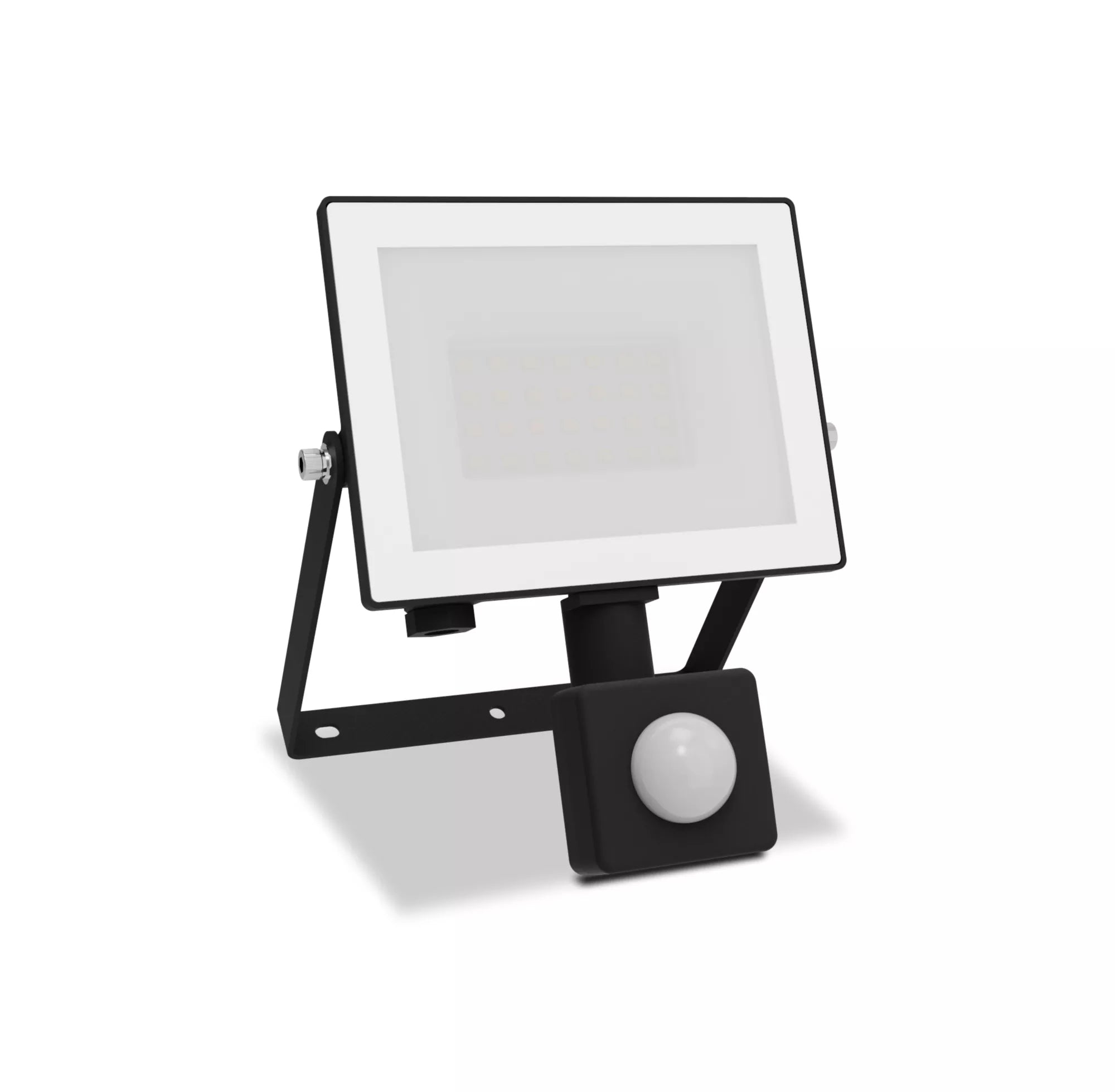 Philips by Signify Philips Aussenwandleuchte – Kaltweiss, 5000 K, IP65, Netzbetrieb, mit Bewegungsmelder – Schwarz, Aluminium