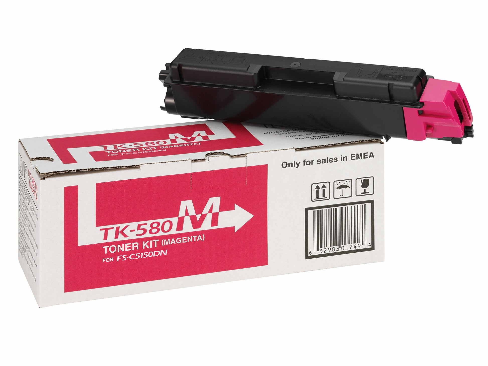 Kyocera – Toner TK-580M – magenta, 2800 Seiten