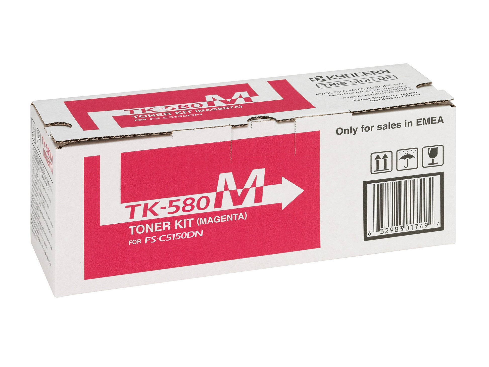 Kyocera – Toner TK-580M – magenta, 2800 Seiten