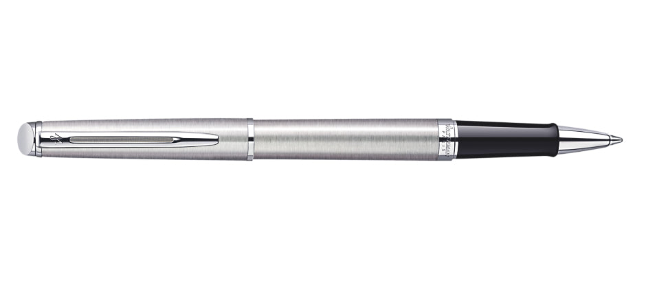 Waterman Hémisphère – Tintenroller, mit Kappe, 0,6 mm, schwarz